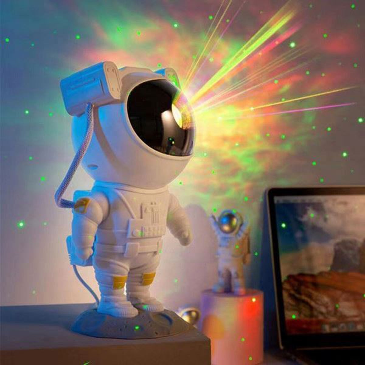 Astronauto formos LED žvaigždžių projektorius
